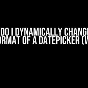 How do I Dynamically Change the StringFormat of a DatePicker (WPF, C#)?